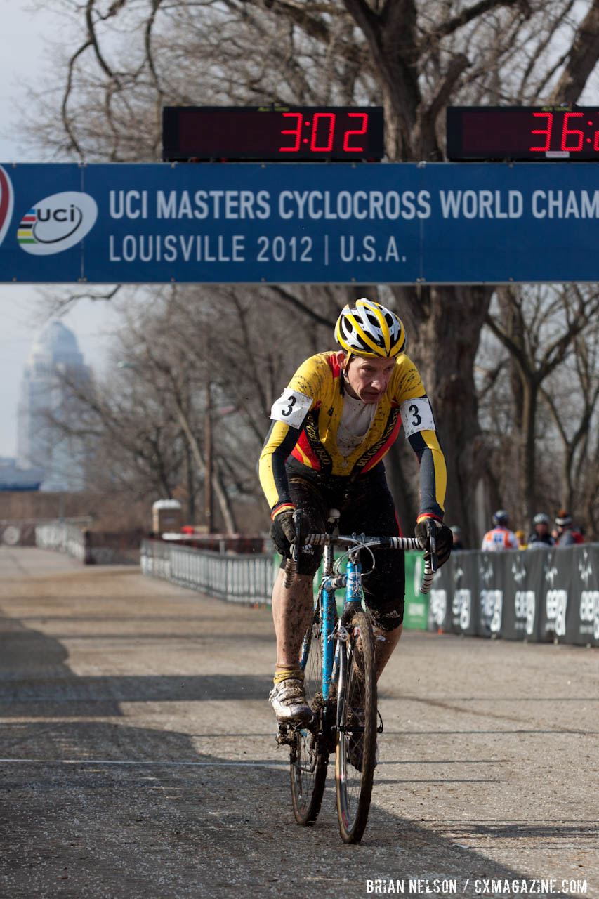 Philip Roach finished fourth. ©Brian Nelson