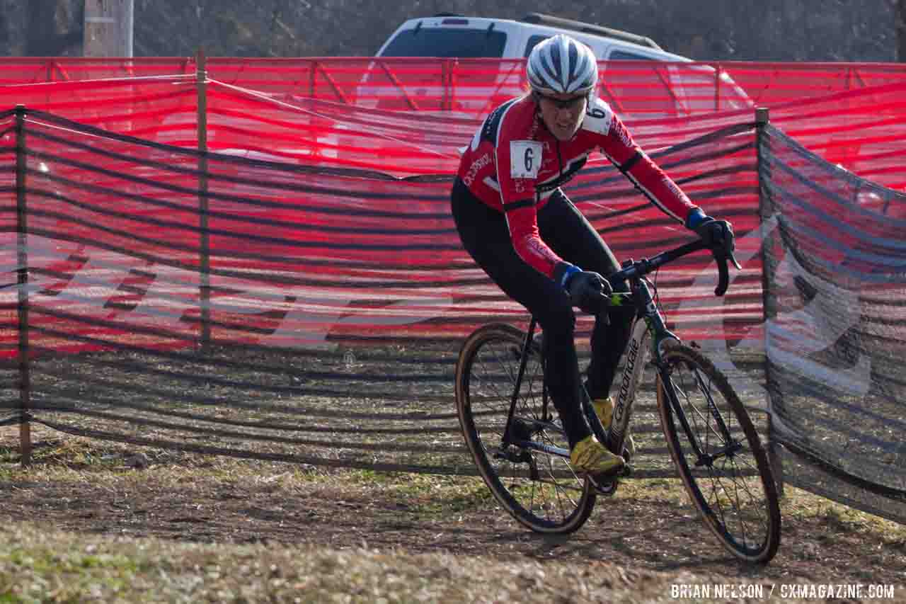 Bessette taking a commanding lead. ©Brian Nelson