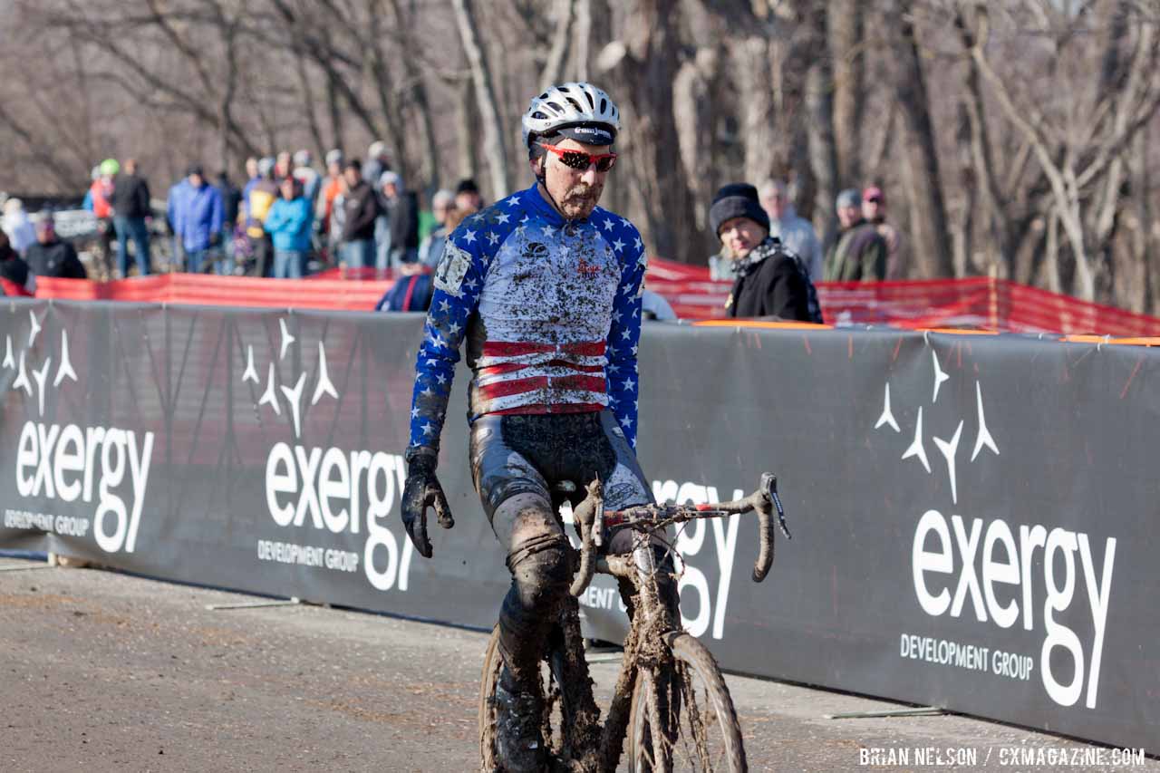 Fred Wittwer (60-64) finishing second.  Â©Brian Nelson