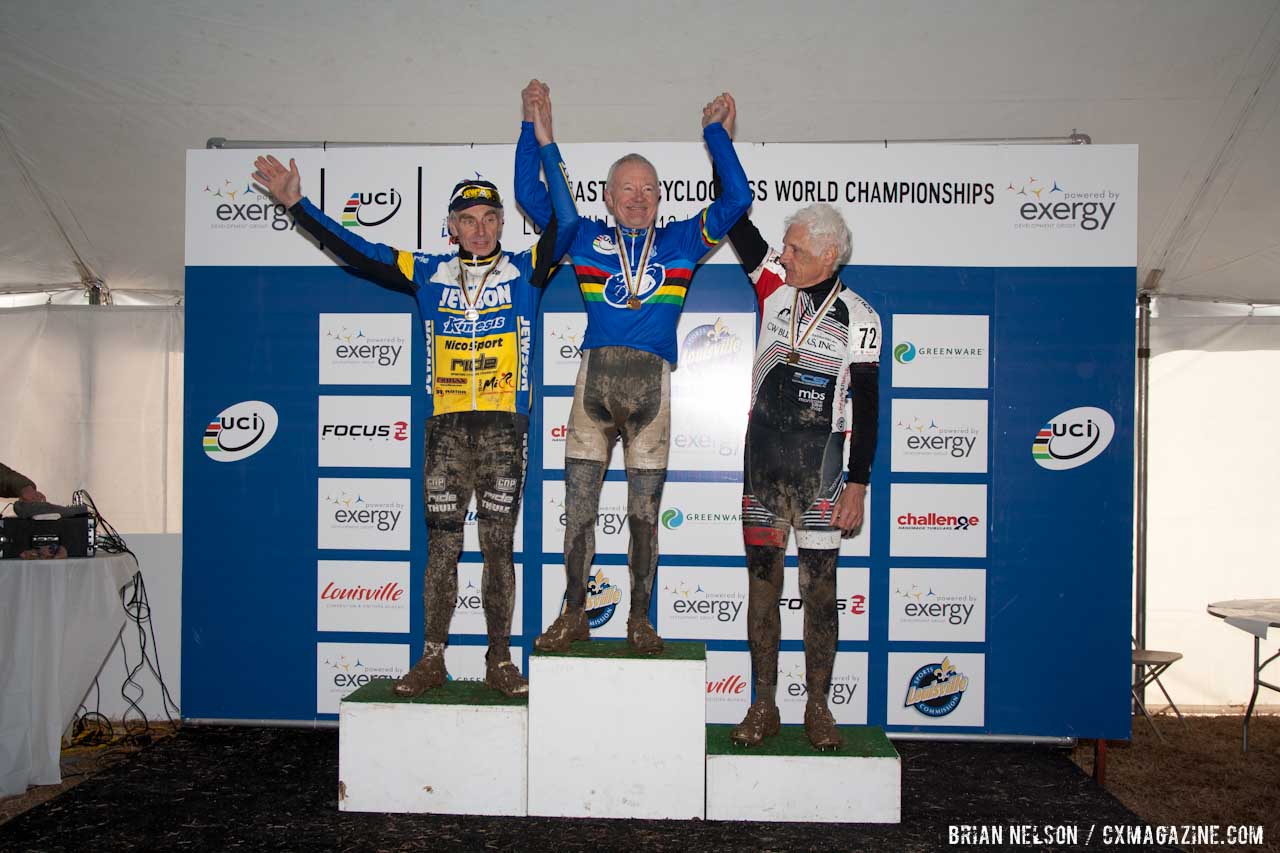 Ives, Ginley and Llmas (70-74) on the podium.  Â©Brian Nelson