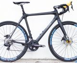 Calfee Design's Manta CX Prototype as ridden by CXM, and to be shown at NAHBS. © Cyclocross Magazine