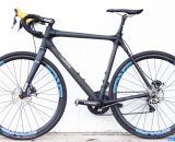 Calfee Design's Manta CX Prototype as ridden by CXM, and to be shown at NAHBS. Like any show bike, it's expensive, and limited in production but orders are being taken now. © Cyclocross Magazine