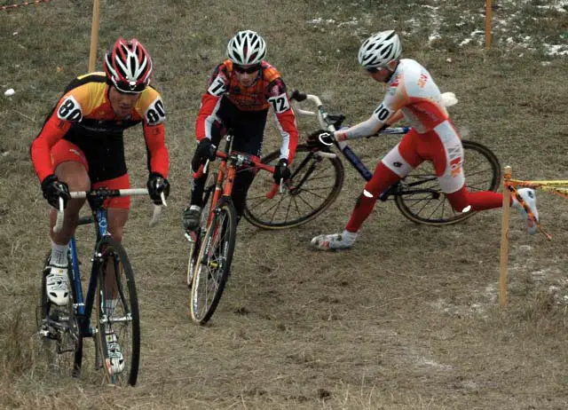 U23 Chase group: Simon Lambert-Lemay, Brian Robinson and Dave Larsen