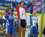 Simms Shares Podium with present and future cycling stars © Norm Thibault
