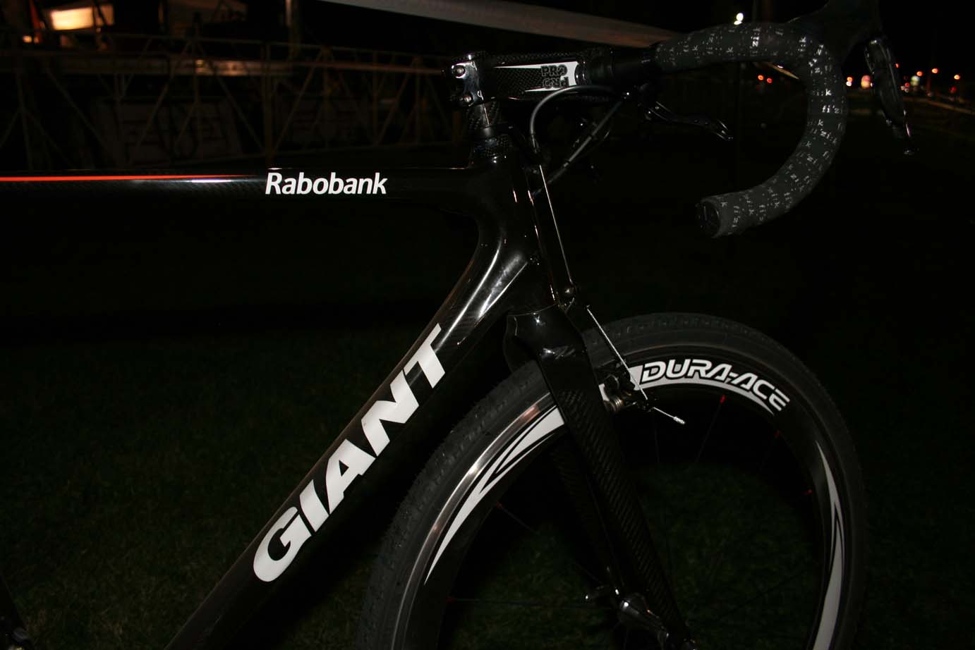 Craig's bike had Rabobank decals on it, indicating it will be the bike of choice for Lars Boom & co. by Andrew Yee