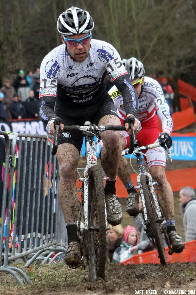 Jonathan Page at Cauberg Cyclocross. © Bart Hazen