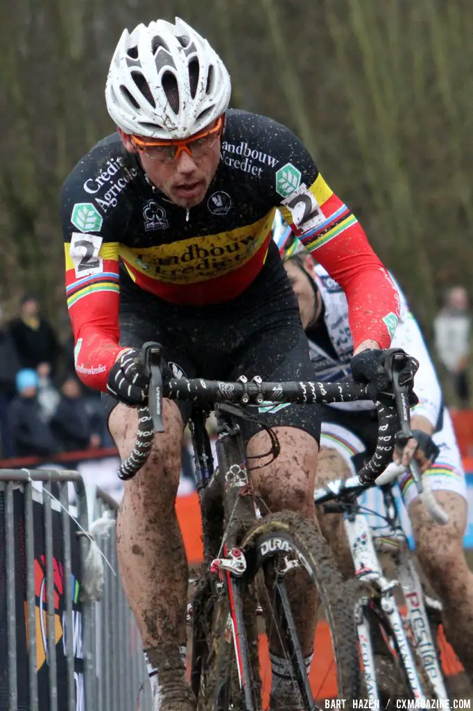 Sven Nys at Cauberg Cyclocross. © Bart Hazen
