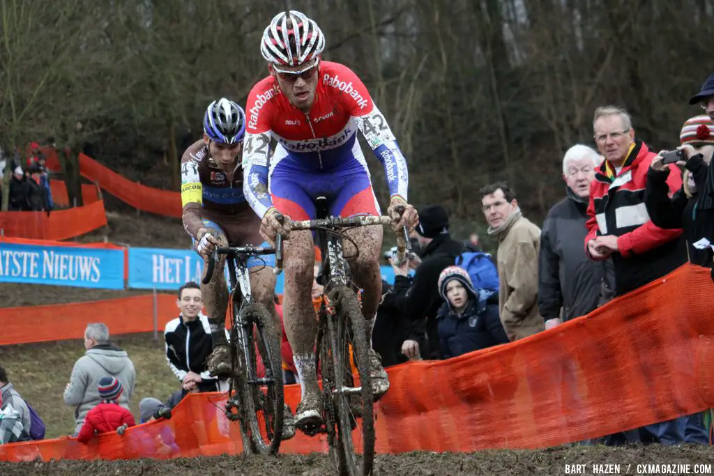 Lars Boom at Cauberg Cyclocross. © Bart Hazen