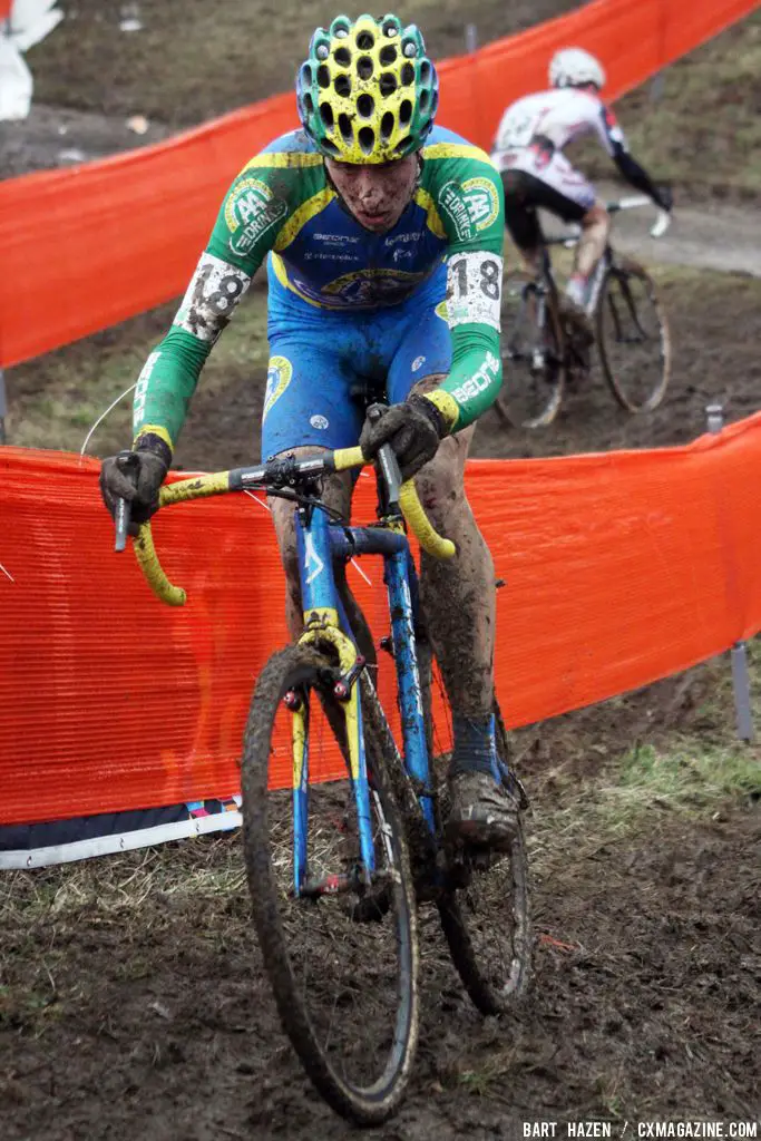 Thijs van Amerongen at Cauberg Cyclocross. © Bart Hazen