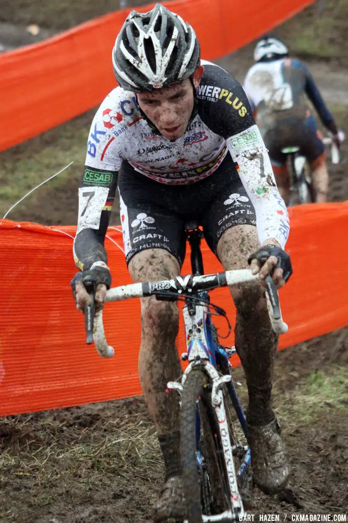 Phillip Walsleben at Cauberg Cyclocross. © Bart Hazen