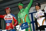 Podium at Cauberg Cyclocross. © Bart Hazen