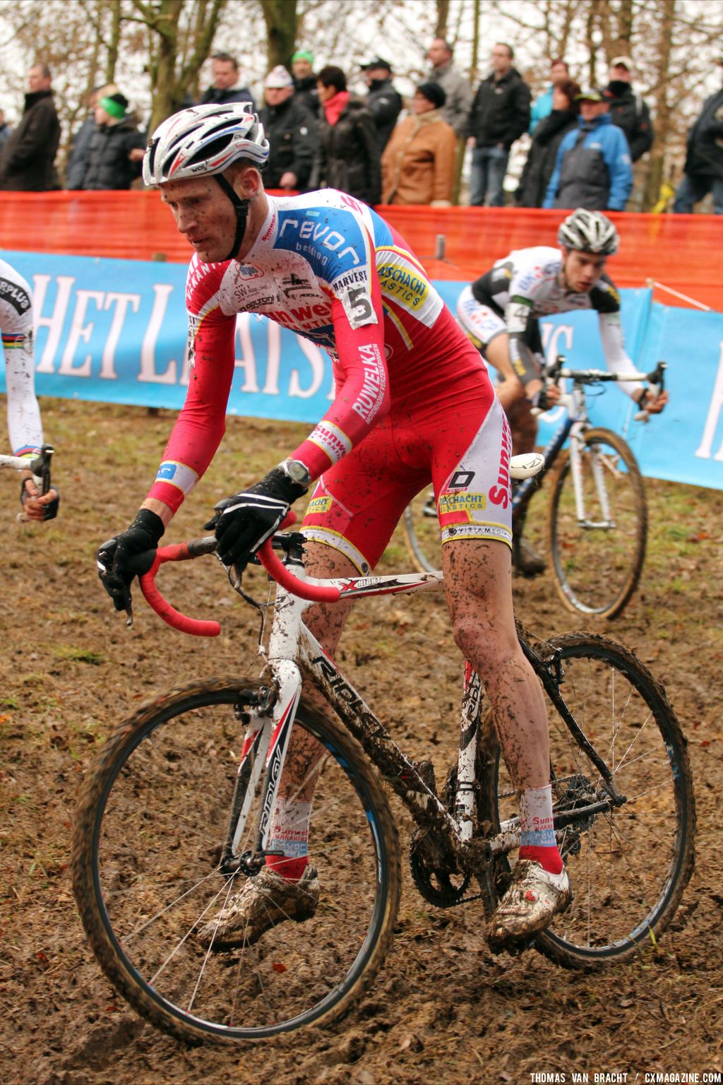 Elite men at Cauberg Cyclocross. © Thomas Van Bracht