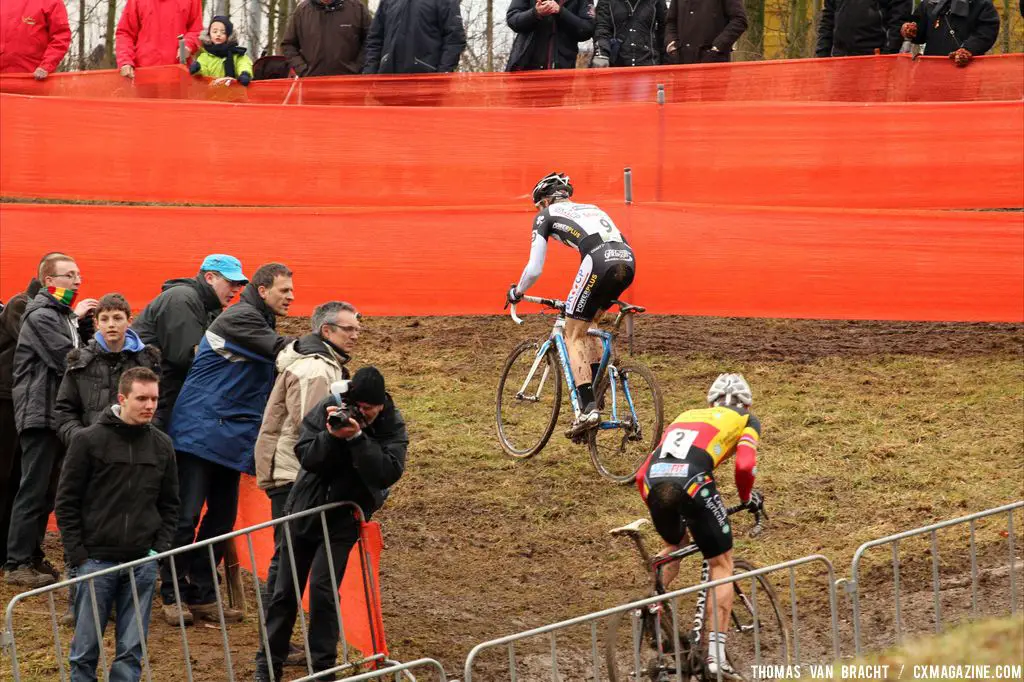 Elite men at Cauberg Cyclocross. © Thomas Van Bracht