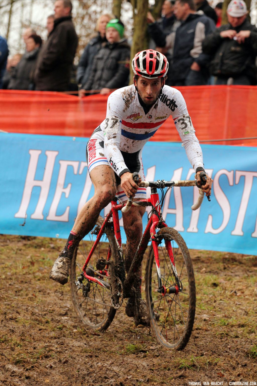 Elite men at Cauberg Cyclocross. © Thomas Van Bracht