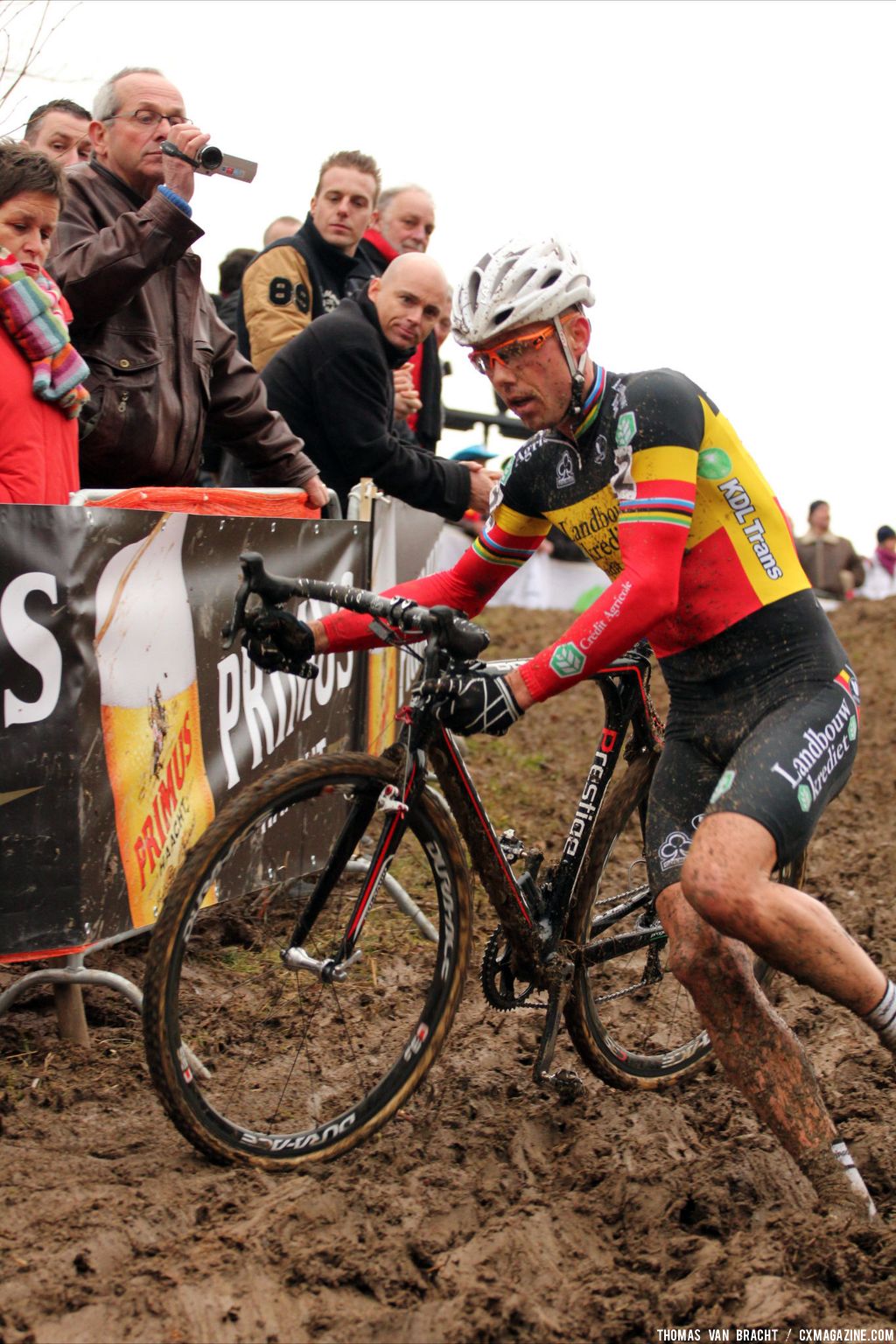 Elite men at Cauberg Cyclocross. © Thomas Van Bracht