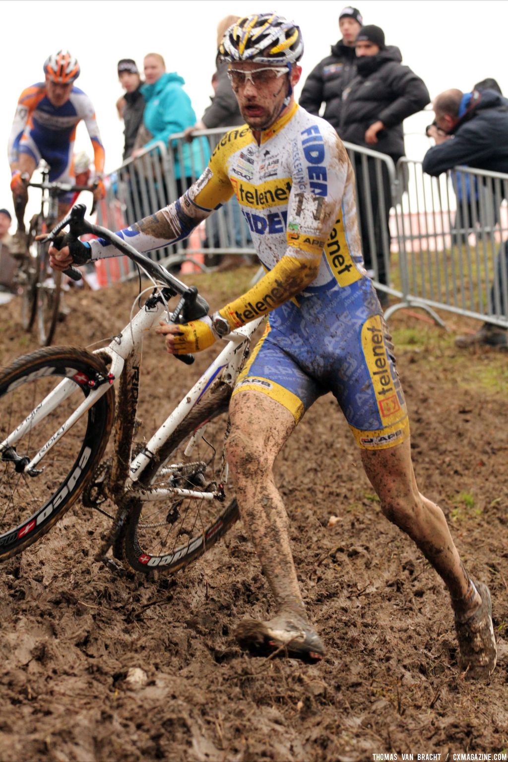 Elite men at Cauberg Cyclocross. © Thomas Van Bracht