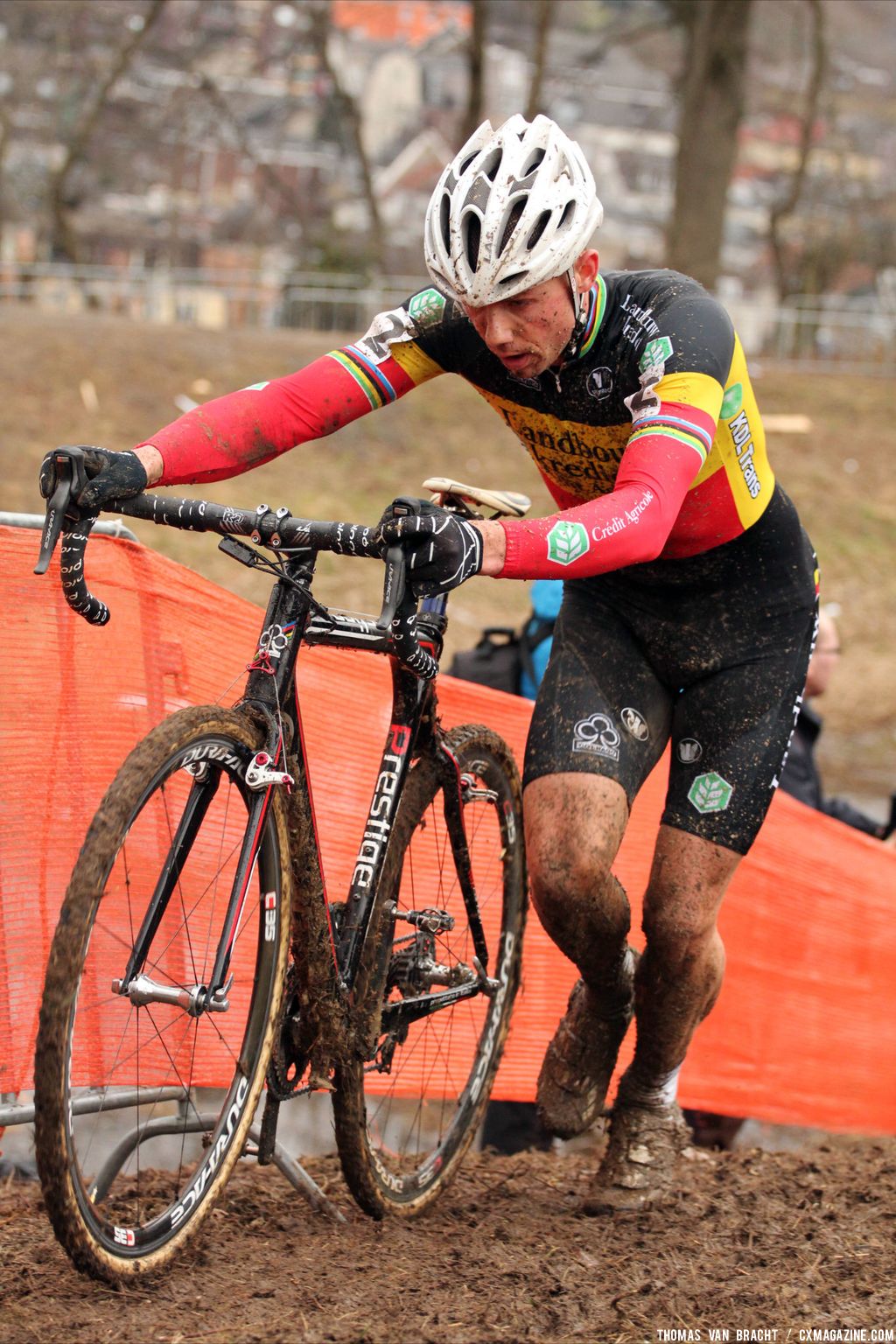 Elite men at Cauberg Cyclocross. © Thomas Van Bracht