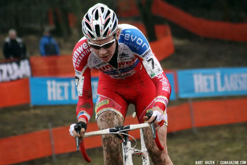 Tijmen Eising at Cauberg Cyclocross. © Bart Hazen