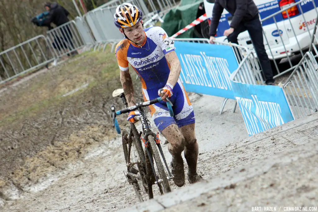 Emiel Dolfsma at Cauberg Cyclocross. © Bart Hazen