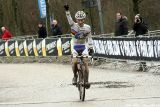 Lars van der Haar at Cauberg Cyclocross. © Bart Hazen