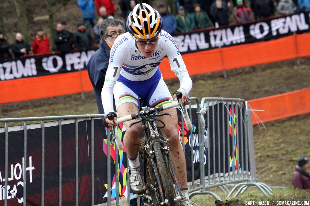 Marianne Vos at Cauberg Cyclocross. © Bart Hazen