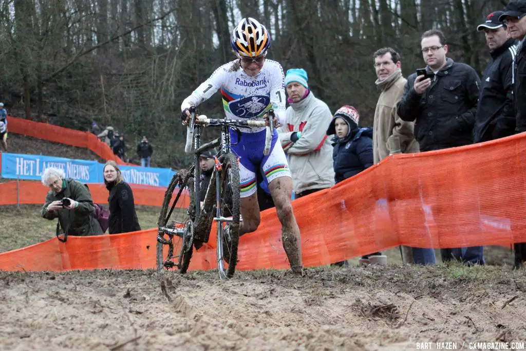 Marianne Vos at Cauberg Cyclocross. © Bart Hazen