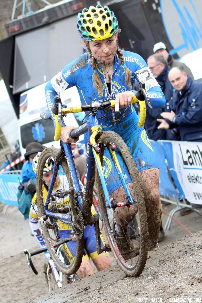 Daphny van den Brand at Cauberg Cyclocross. © Bart Hazen