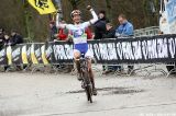 Vos wins at Cauberg Cyclocross. © Bart Hazen