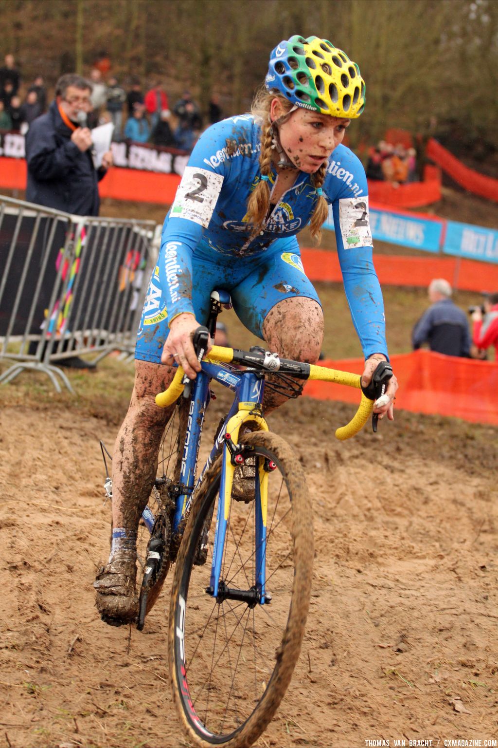 Elite women at Cauberg Cyclocross. © Thomas Van Bracht