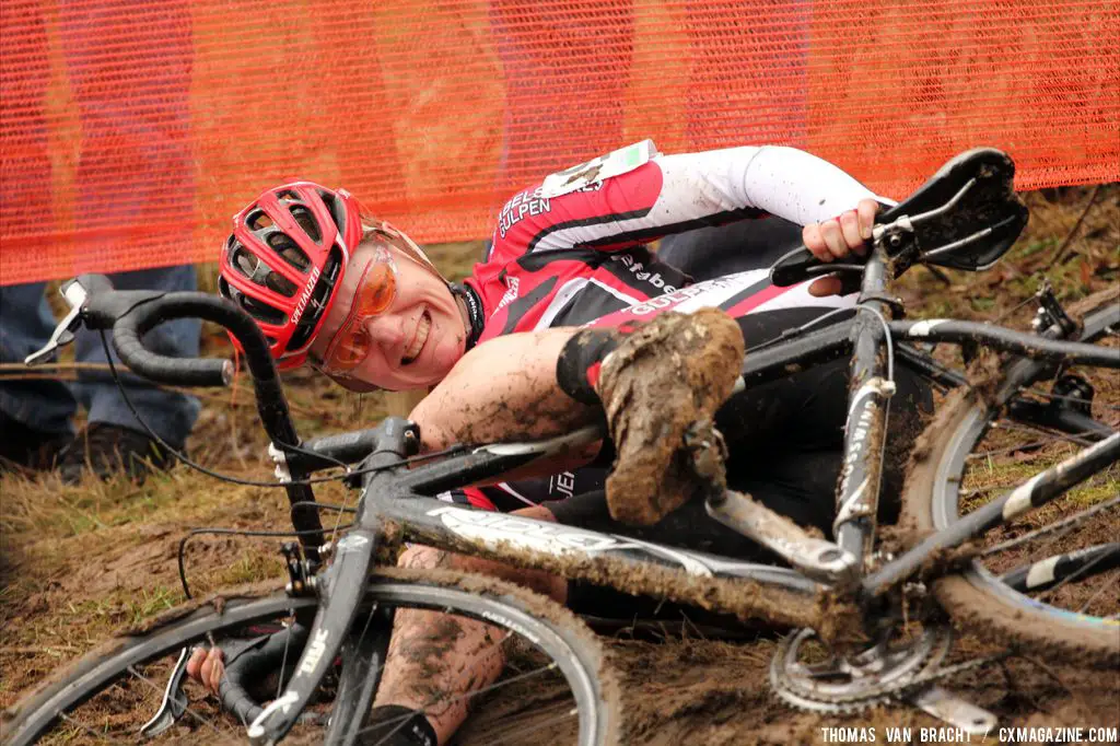 Elite women at Cauberg Cyclocross. © Thomas Van Bracht