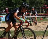 Arley Kemmerer powers her way through the sand. © Jamie Mack