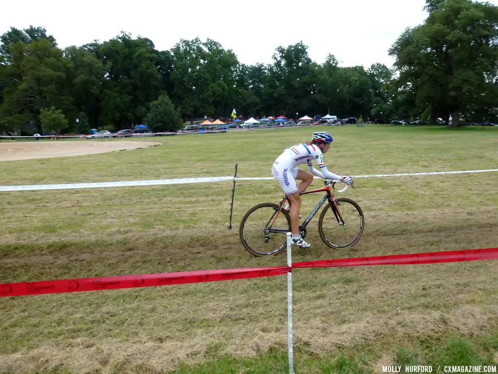 Wyman creating more of a gap. © Cyclocross Magazine