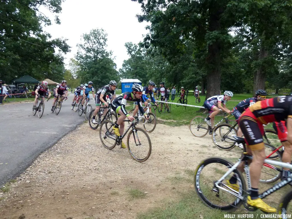 The start of the race.  © Cyclocross Magazine