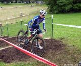 Gabby Day on the stairs.  © Cyclocross Magazine