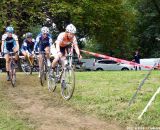 The chase group behind Van Gilder.  © Cyclocross Magazine