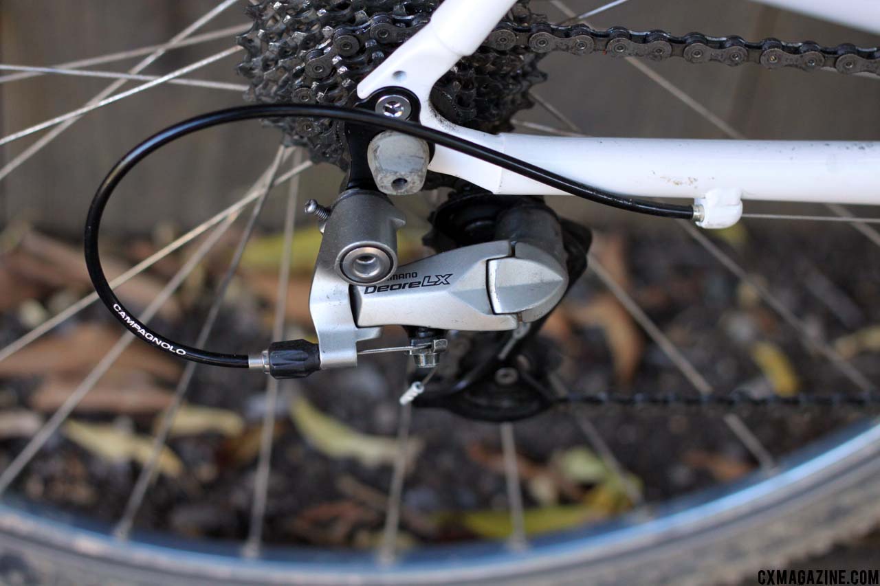 Shimano Deore LX for low-cost durability. ©Cyclocross Magazine