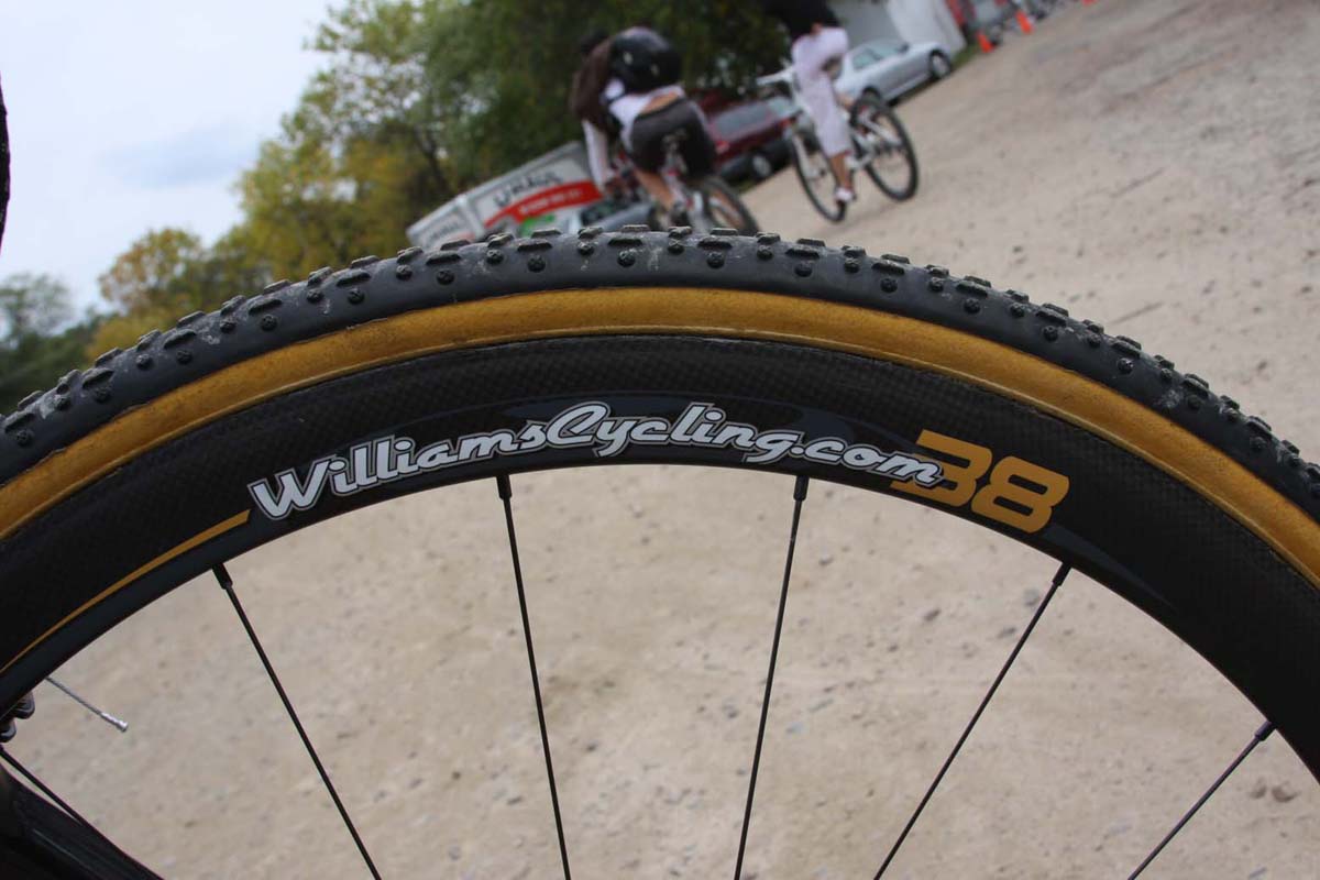Williams carbon tubulars, like the 38's pictured here,  keep the momentum going forward. ? Andrew Yee