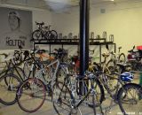 The bike room for commuters. © Cyclocross Magazine