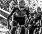 Jamey Driscoll powers through at the 2013 Cyclocross National Championships. © Chris Schmidt