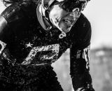 Compton builds her lead at the 2013 Cyclocross National Championships. © Chris Schmidt