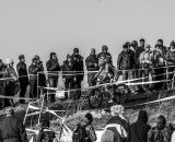 Spectators lined the course for the women at the 2013 Cyclocross National Championships. © Chris Schmidt