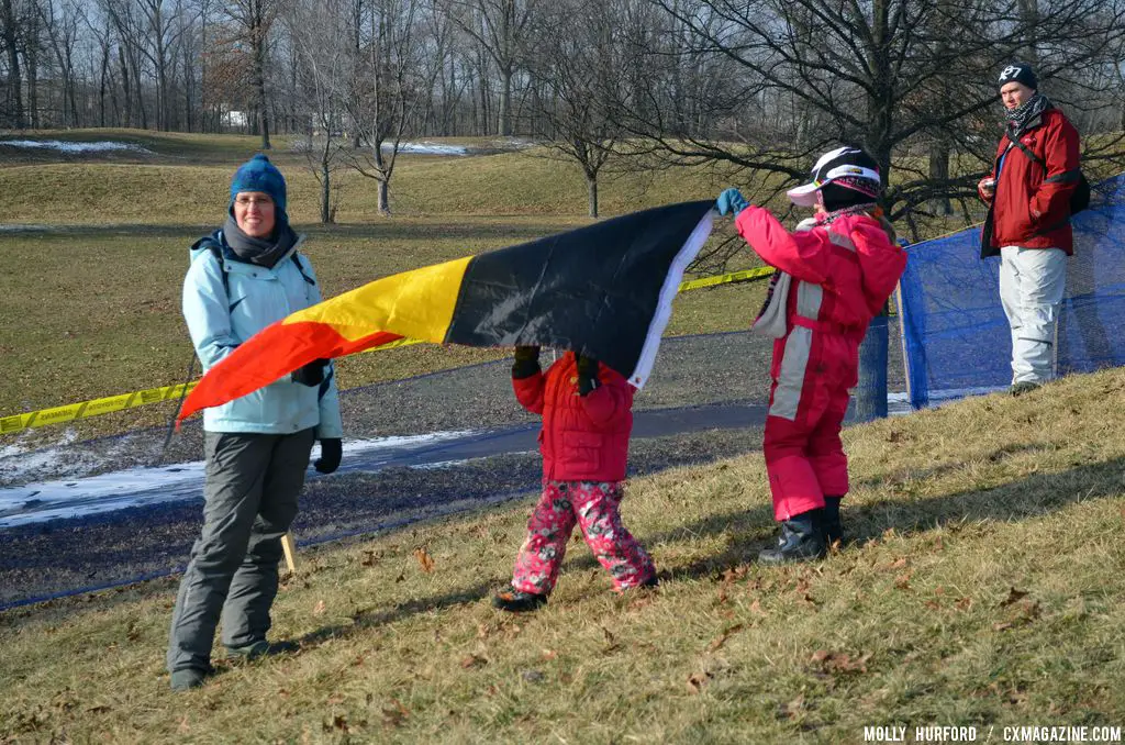 It was an international affair at Cincinnati Kings International Cyclocross. © Cyclocross Magazine