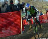 Tim Johnson chases at Cincinnati Kings International Cyclocross. © Cyclocross Magazine