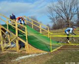 NIels snags the early lead at Cincinnati Kings International Cyclocross. © Cyclocross Magazine