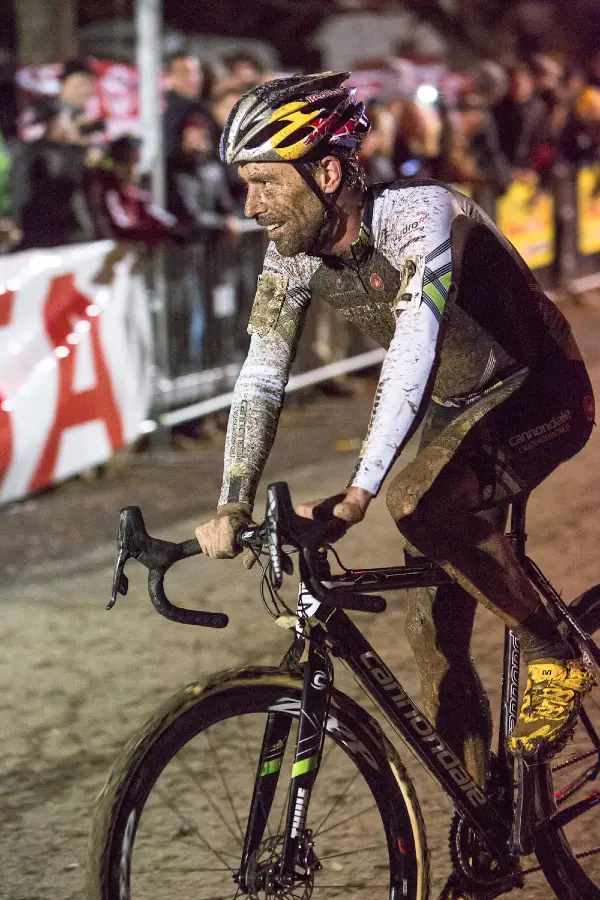 Proud Tim Johnson at Kings CX After Dark. 