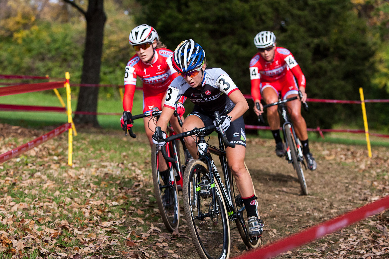 Antonneau, center, with Anderson, left, and Miller. © Kent Baumgardt