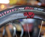 Clement has a slick-tread prototype tubular that will be offered in September.  © Cyclocross Magazine