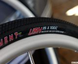 The new Clement USH clincher is listed at 35c, and could be a good choice for a hard packed cyclocross race. © Cyclocross Magazine