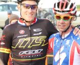 Leaders Trebon and Wells after the race. © P Guerra