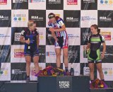 Antonneau shared the podium with two of the top women in US cycling. © Mark Legg-Compton